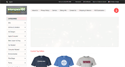 Desktop Screenshot of interspace180.com